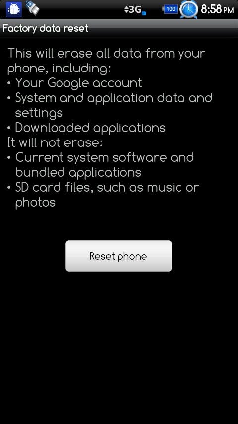 Does 3utools Factory Reset My Phone