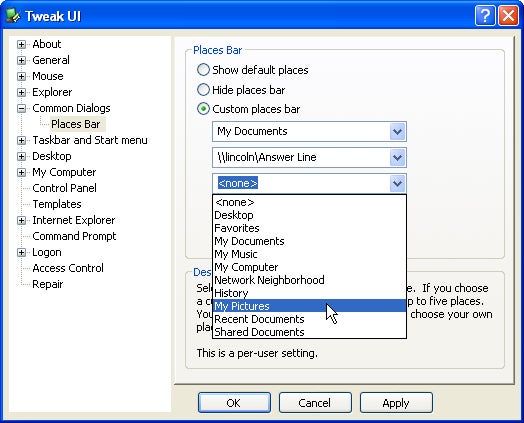 Customize File Open And Save Dialog Boxes Pcworld