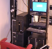 Servers at the Grand Opera House, mid-migration