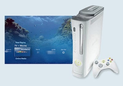 Windows media best sale center xbox 360