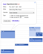 Google Adds Appointment Slots to Calendar