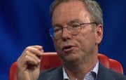 Former Google CEO Eric Schmidt at All Things Digital D9 (Image from video)