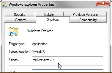 Opening Explorer