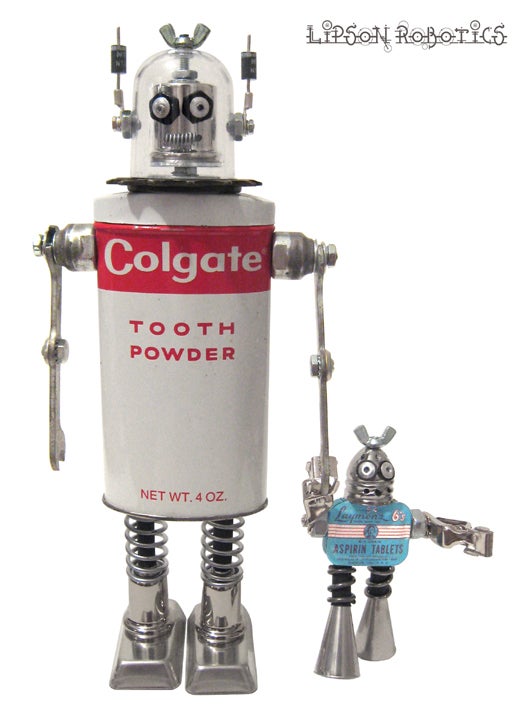 Rad Retro Robots Made From Junk | PCWorld