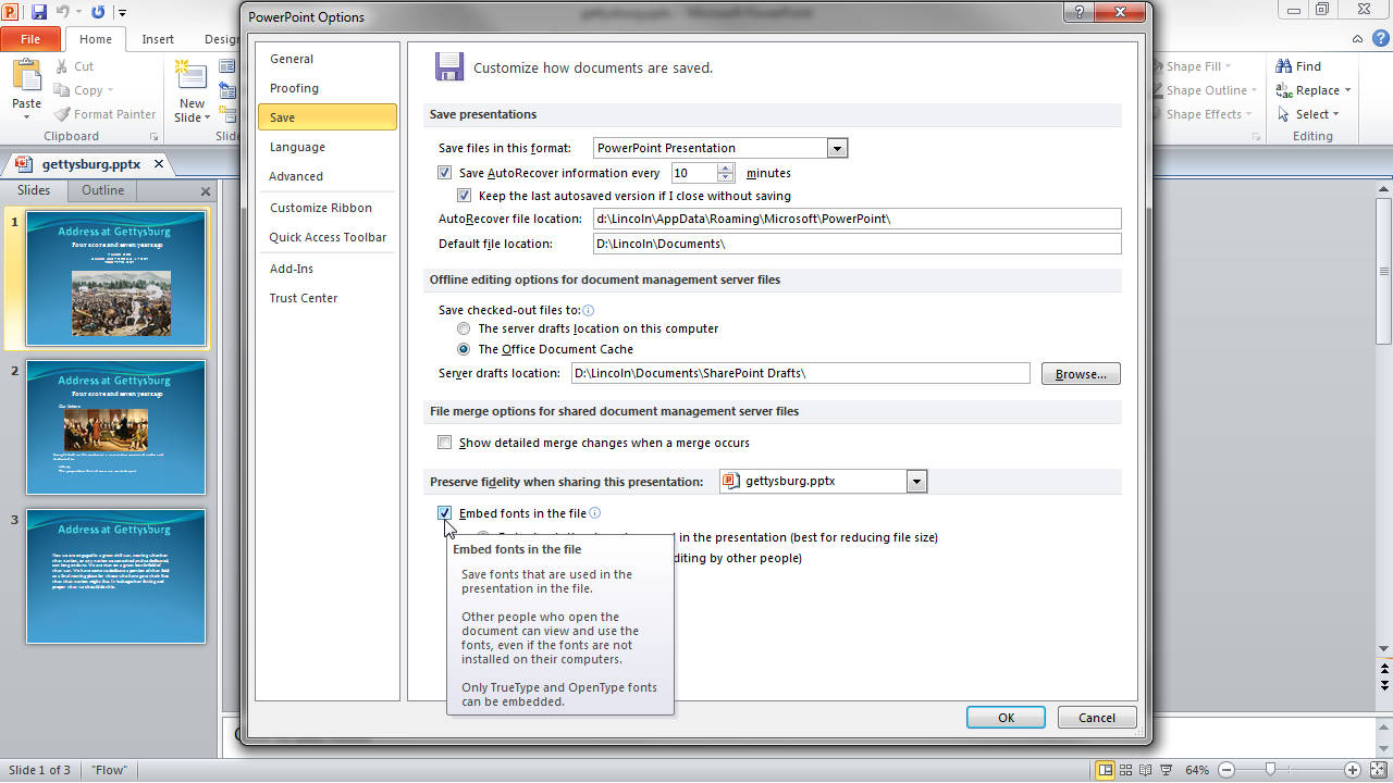 Torch embedding