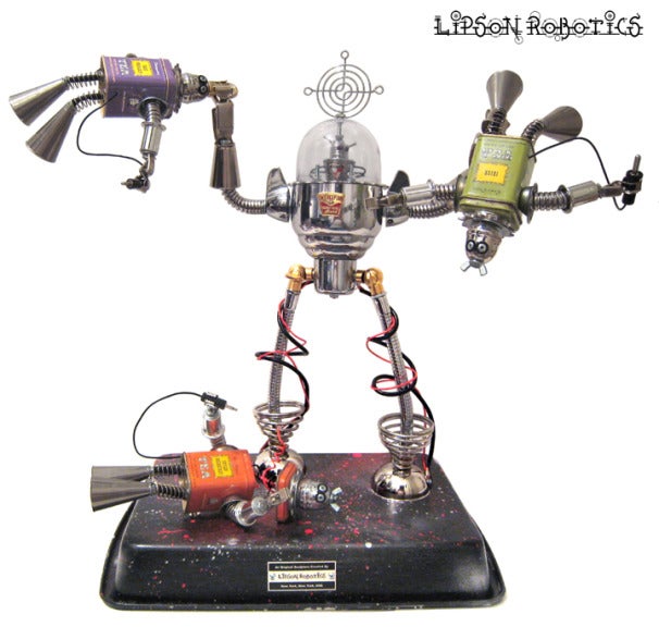 Rad Retro Robots Made From Junk | PCWorld