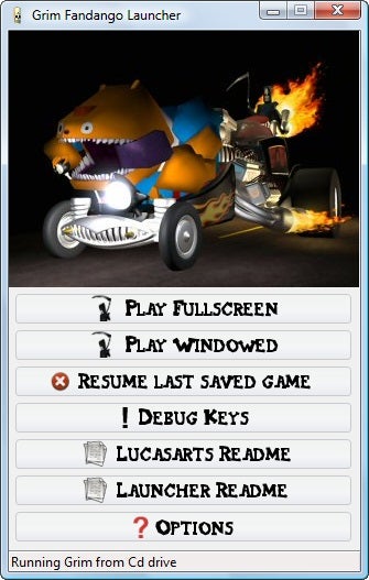 Grim Fandango Launcher