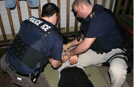 Police ICE Raid