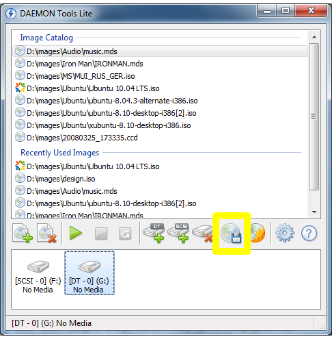 cara mount file iso daemon tools