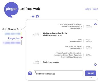 free texting online from computer