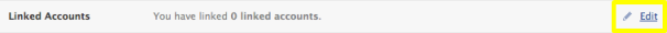 Facebook Linked Accounts