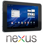 The reference Nexus tablet shown at CES 2012