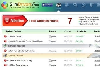 SlimDrivers an Excellent Free Choice for Updating Drivers | PCWorld