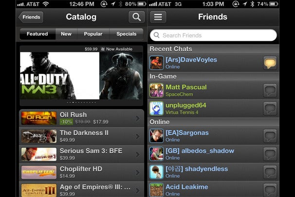 Valve Releases Steam Mobile App for iOS and Android 