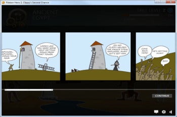 Ribbon Hero 2: Clippy's Second Chance comic screenshot