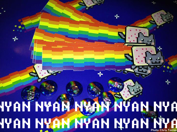 nyan cat drawing realistic