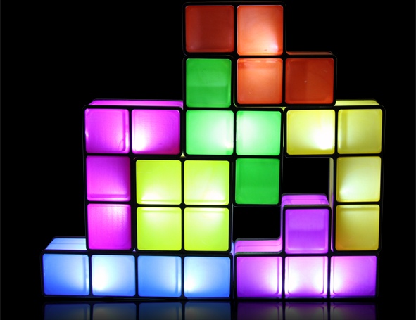 Tetris Lamp Brings Nostalgic Puzzle Fun to Your Desk | PCWorld