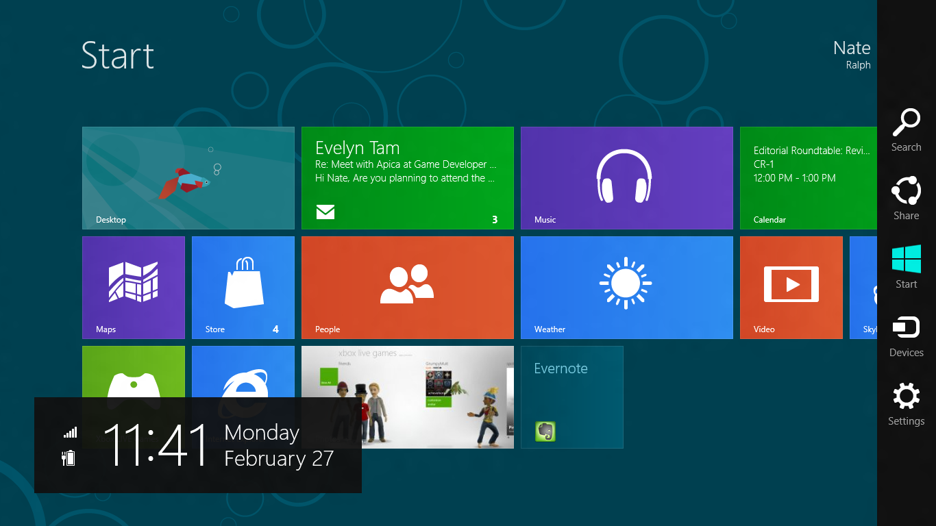 windows 8 metro screenshot