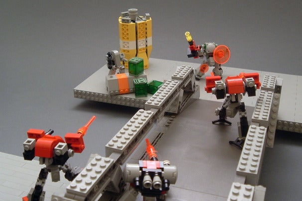 lego fighting robots