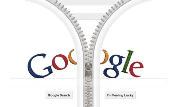 Unzip Google With Interactive Zipper Doodle Who S Gideon Sundback Pcworld