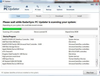 RadarSync PC Updater screenshot