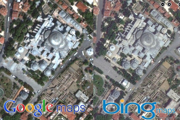 Google Maps vs. Bing Maps: A Showdown of Satellite Images