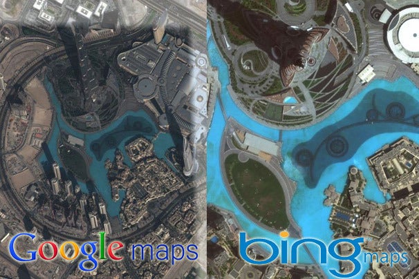 Google Maps vs. Bing Maps: A Showdown of Satellite Images