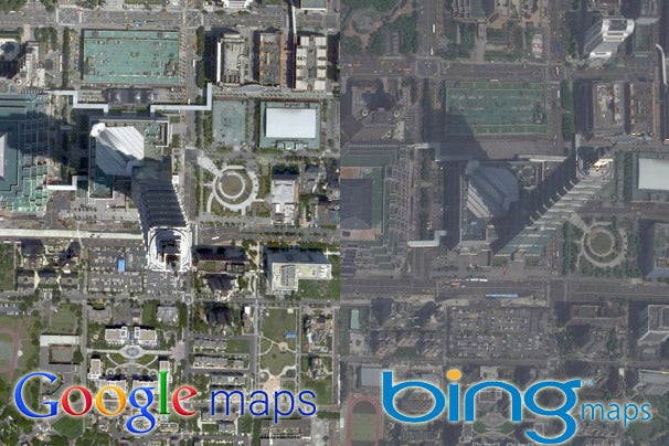 Google Maps vs. Bing Maps: A Showdown of Satellite Images