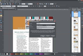 xara designer pro x show layers