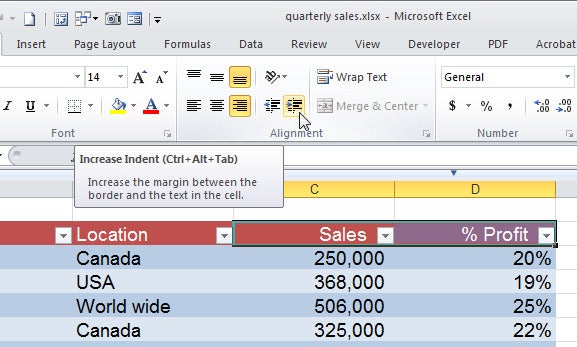 no filter to by colour option excel Excel Creating 10 Tables Secrets  Awesome PCWorld for