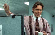 Gary Cole as Bill Lumbergh in the movie Office Space