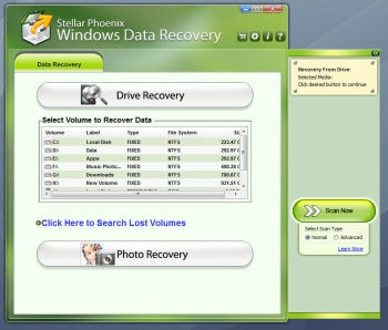 Stellar Phoenix Windows Data Recovery Home edition