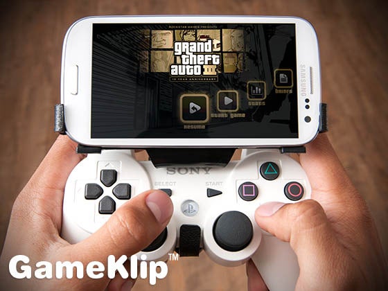 Gameklip Merges Your Android Phone And Ps3 Controller Into One Gaming Device