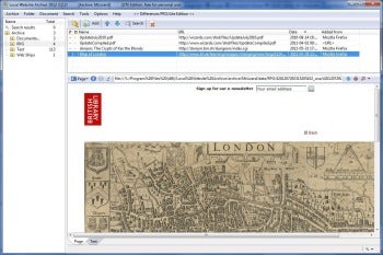 Local Website Archive Lite screenshot