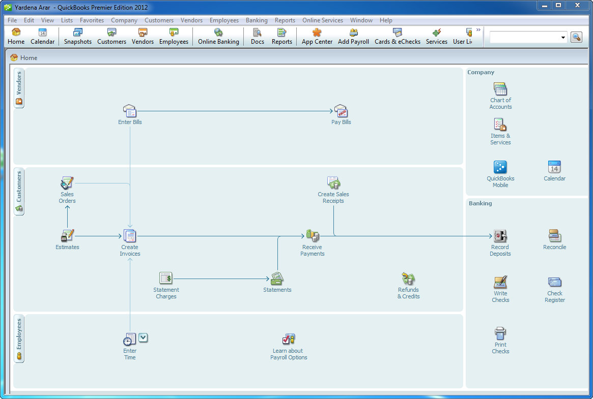 quickbooks pro with payroll 2012