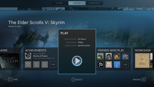 Hands On With Steam S Big Picture Mode Pcworld