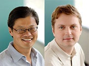 Jerry Yang (left) and David Filo 