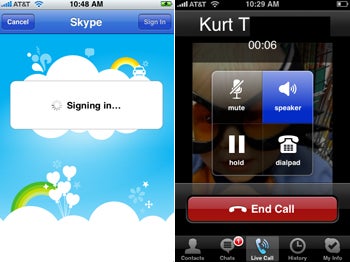 skype finally makes it to iphone