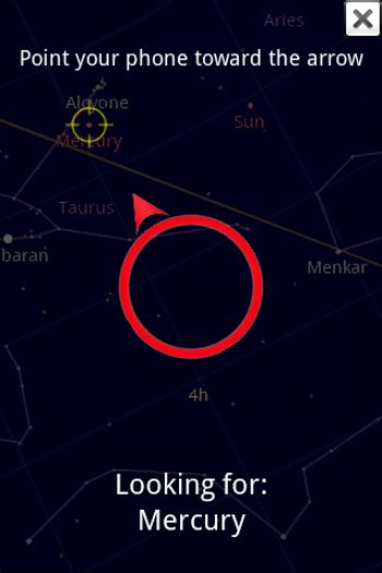 Android Aims for the Stars with Google Sky Map | PCWorld