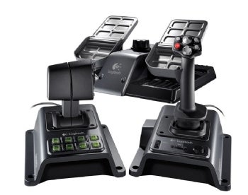 Joystick logitech flight simulator pc - Cdiscount