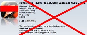 Apple Approves, Then Bans 'Hottes Girls' In iTunes