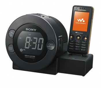 sony radio clock controls