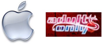 Apple, Adults Only Logo