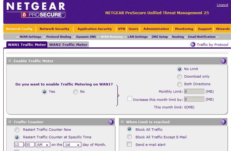 netgear prosecure utm25 firmware