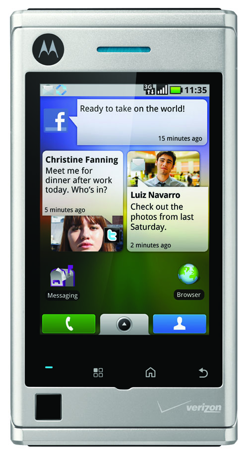 Meet the Motorola Devour, Verizon's New Android Phone PCWorld