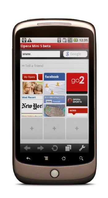 Opera Mini 5 Beta Released for Android Phones | PCWorld