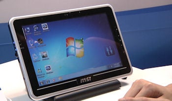 Msi Unveils Windows 7 And Android Tablets Prototype Sketch Pad Laptop Pcworld