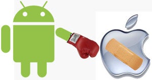 Android Overtakes iOS in App Downloads