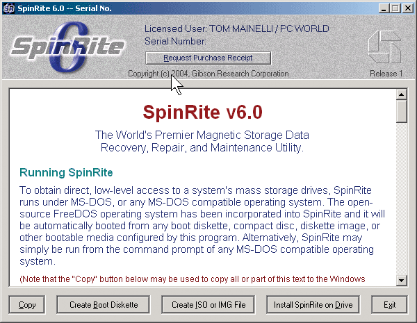 spinrite 6.1 iso download