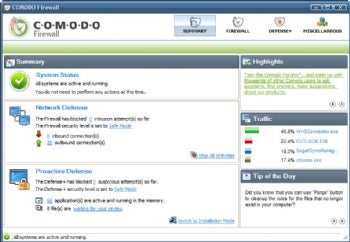 comodo firewall pro